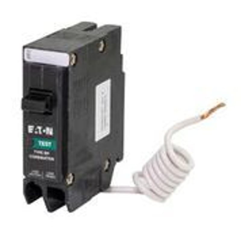 Breaker 20A 1P 120/240V 10 kAIC Type BR GFCI By Eaton BRN120GF