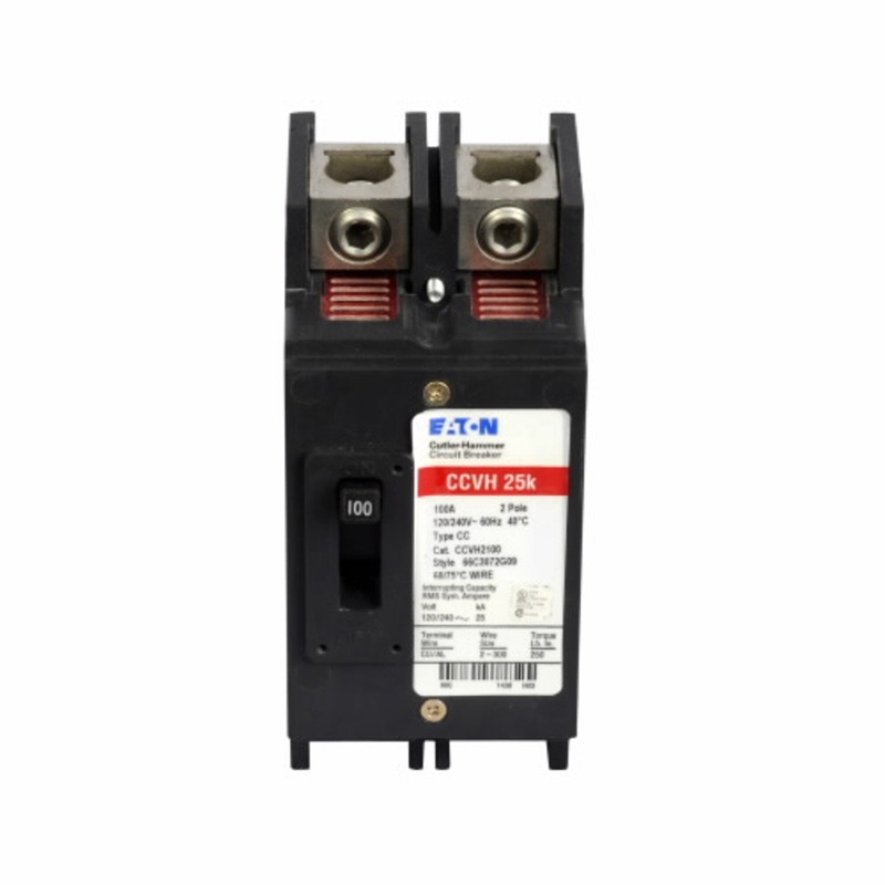 Breaker Tenant Main 125A 2P 240V 25 kAIC Type CCV  By Eaton CCVH2125