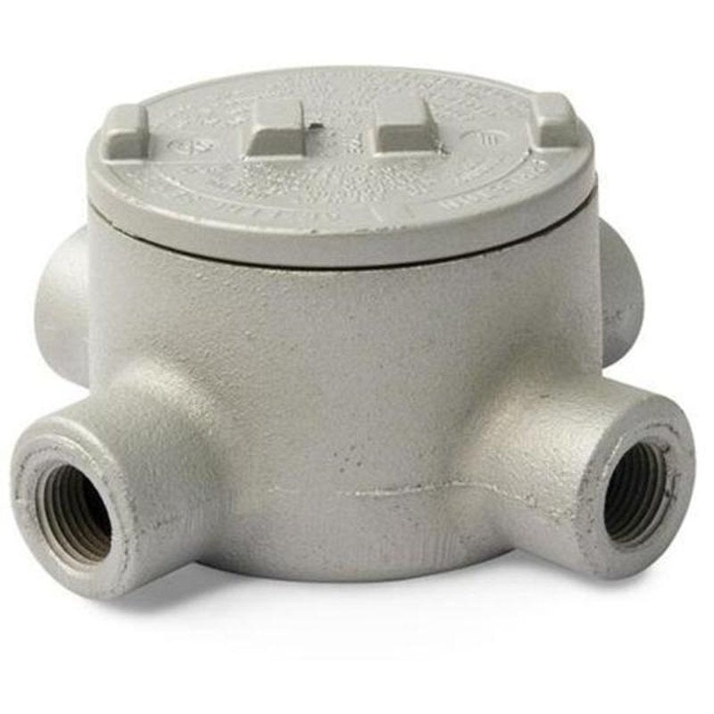 Conduit Outlet Box Type: GRX (4) 3/4 Hubs Malleable Iron By Appleton GRX75