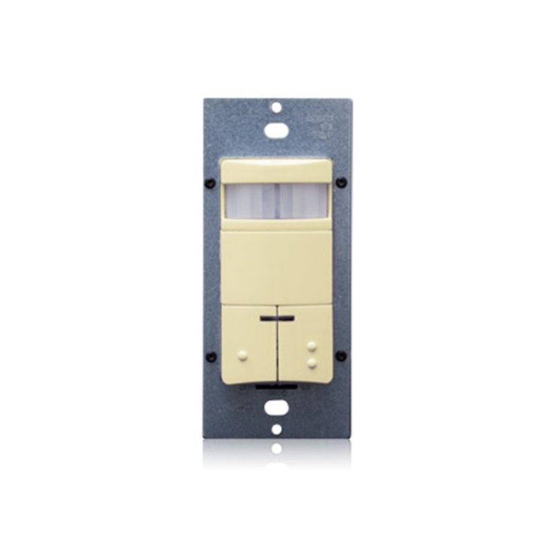 Dual Circuit Occupancy Sensor PIR Ivory By Leviton ODS0D-IDI