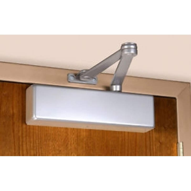 Norton 210 TPN 689 Tri-Packed Door Closer Adjustable Size 1-6 Aluminum Painted