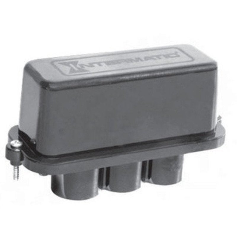 Swimming Pool Junction Box 2 Gang (3) 1/2 – 1 Hubs 4 Deep Plastic Black By Intermatic PJB2175
