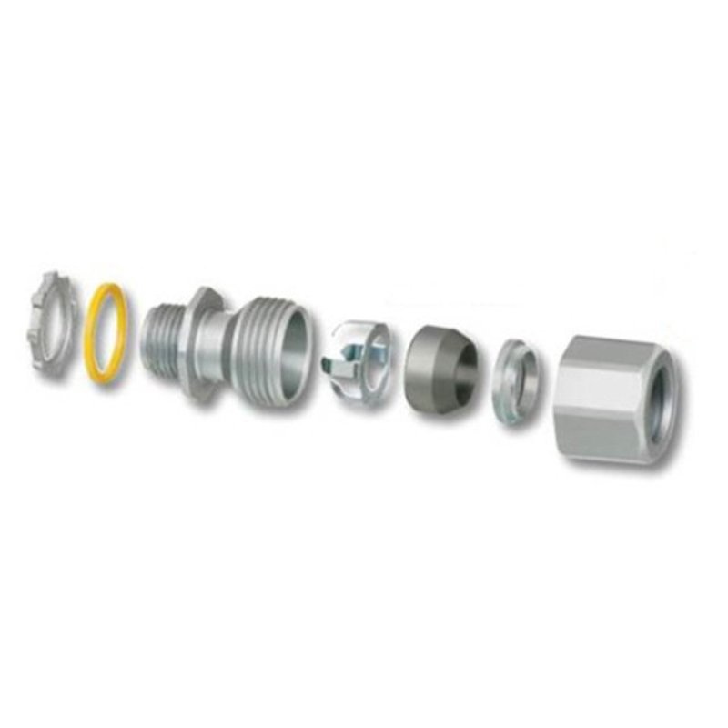 1/2 Liquid TightConcreteTightZincFitting By Arlington LTMC50