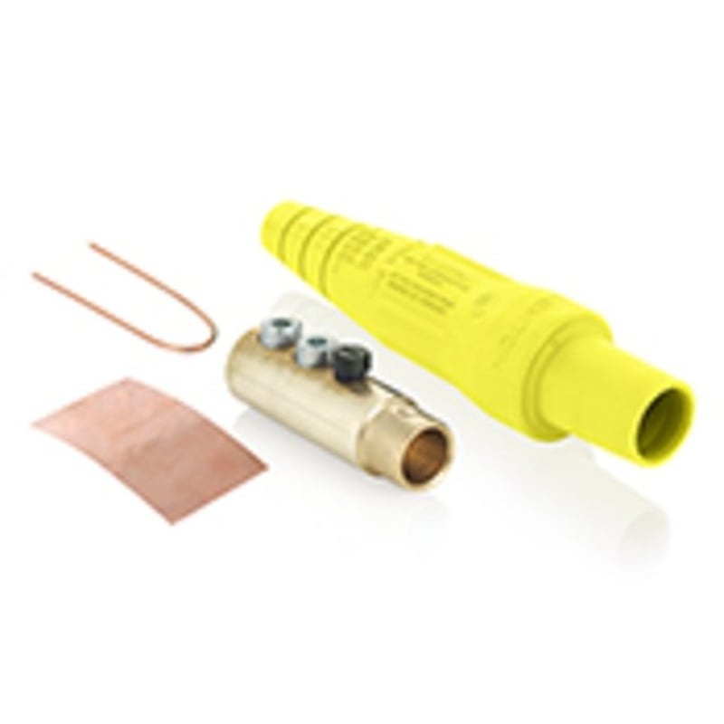 16 Ser Fem Detach Plug By Leviton 16D33-UY