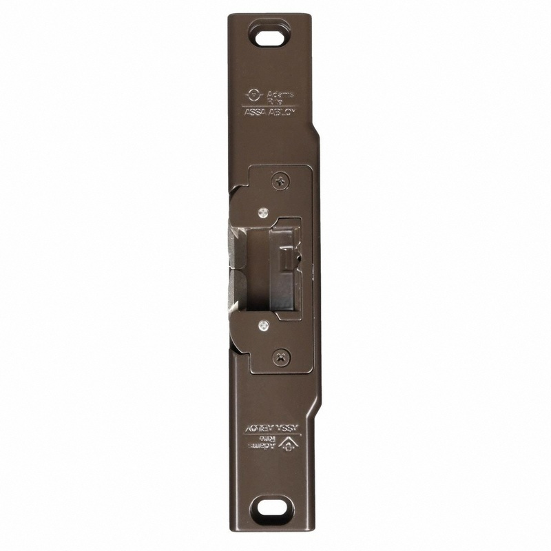 Adams Rite Adams Rite 4300-40-101-313 Steel Hawk eLatch Electrified Deadlatch (1-1/2 Backset) in DARK BRONZE – KAL DOOR HARDWARE
