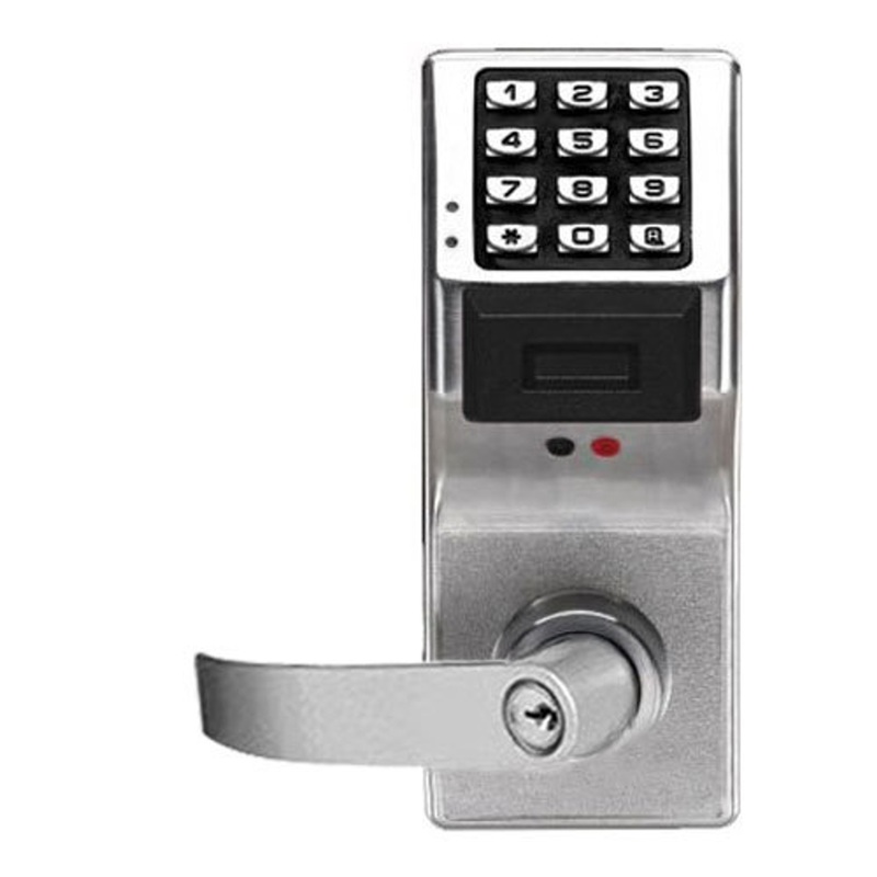 Alarm Lock PDL3075IC-S-US26D-W64 Trilogy Series PIN/Prox Digital Cylindrical Keyless Lock Regal Leverset with Schlage Core Override in Satin Chrome – KAL DOOR HARDWARE