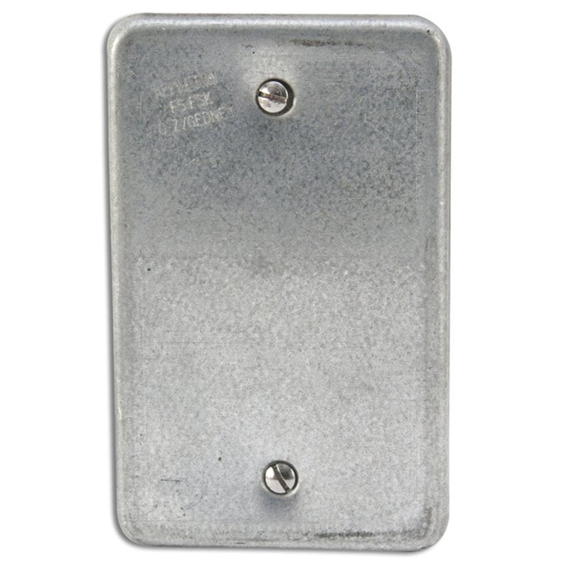 Blank Cover 1-Gang Steel By Appleton FSK1B