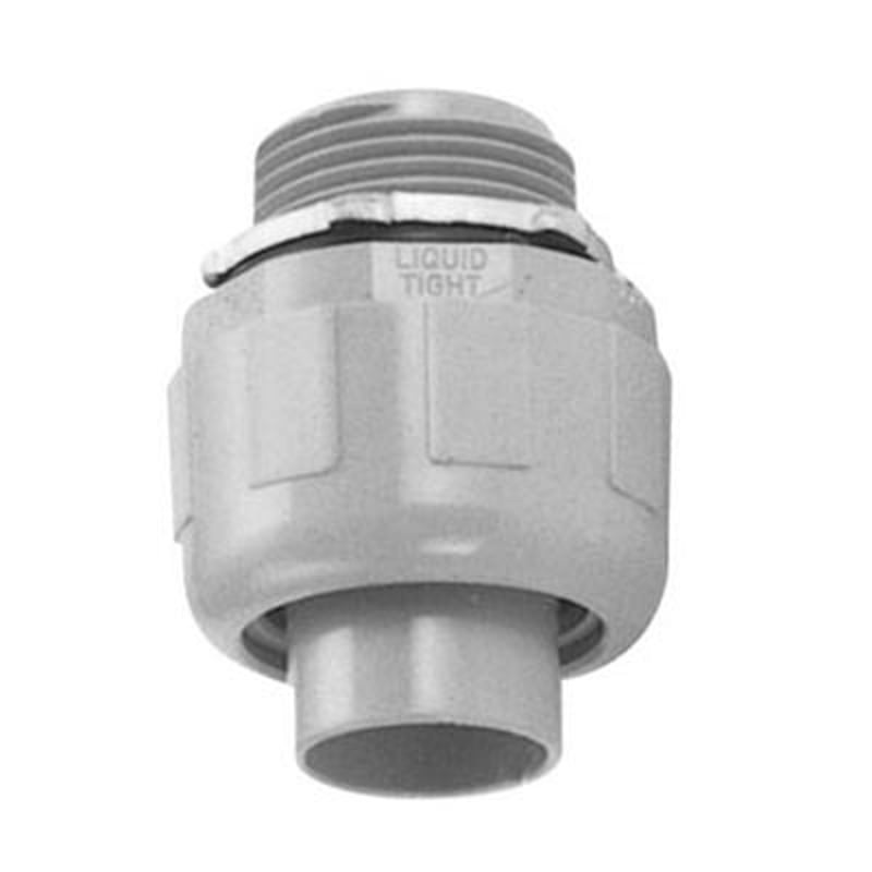Liquidtight Connector Straight 1/2 Non-Metallic Black By Thomas & Betts LT50
