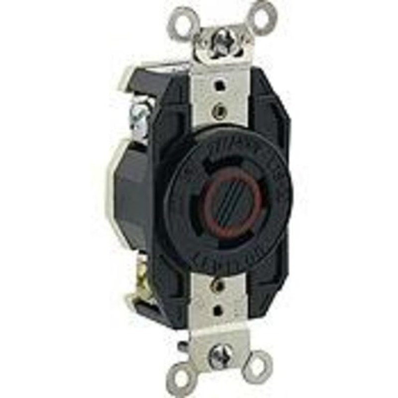 Locking Single Receptacle 20A 3PH Y 277/480V 4P4W By Leviton 2450