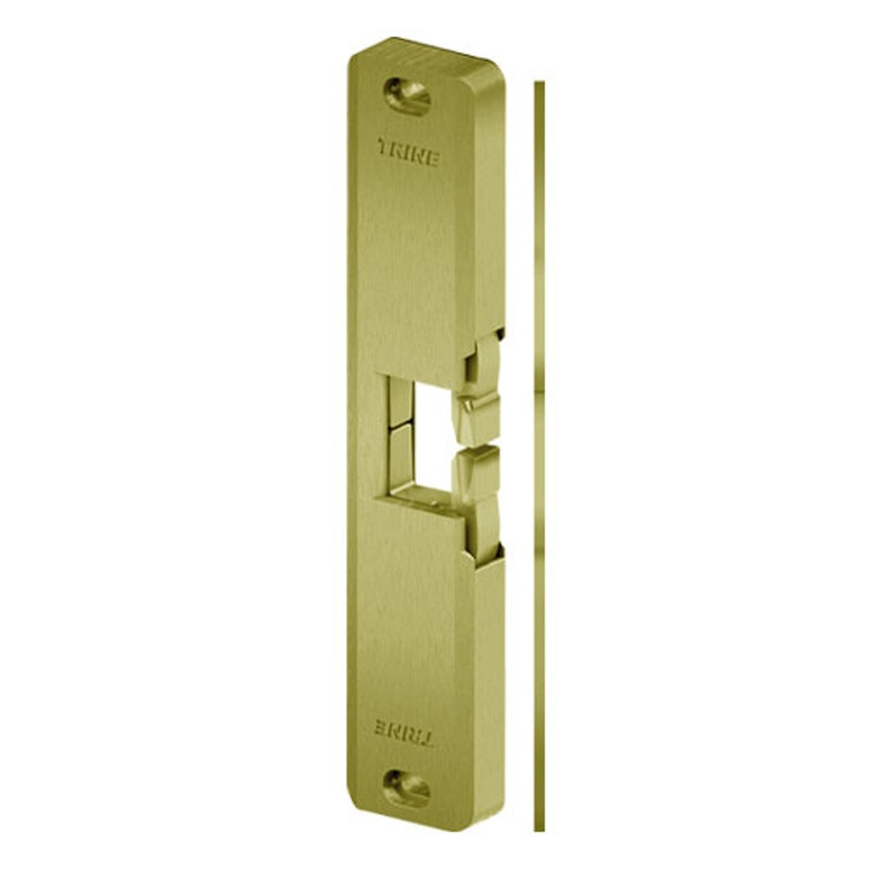 Trine 4800F-4 Access Technology 4800 Series Fire Fire Rated Rated Surface Mounted Electric Strike in Satin Brass – KAL DOOR HARDWARE