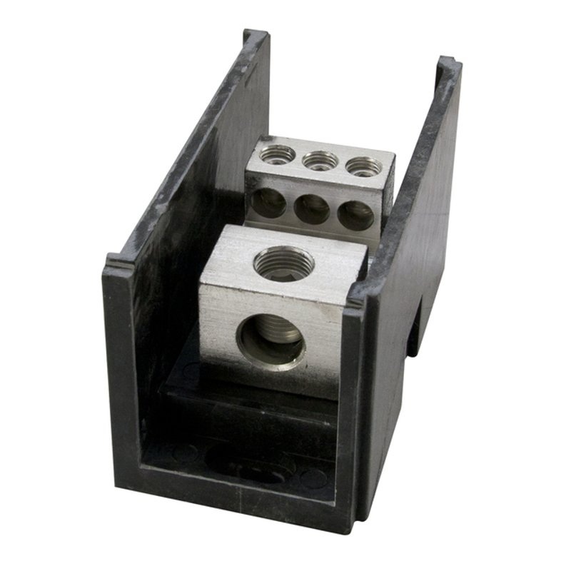 350 MCM to 14 AWG 1-Pole Connector Block By NSI Tork AL-P1-K6