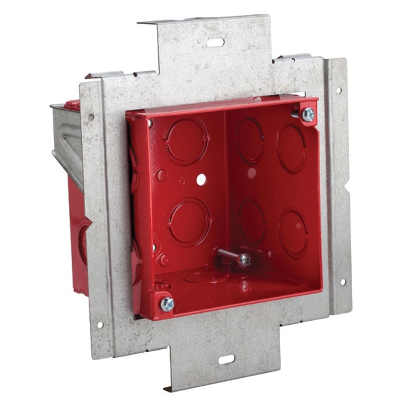 4 Fire Alarm Box With Mounting Plate By nVent Caddy TB435FB