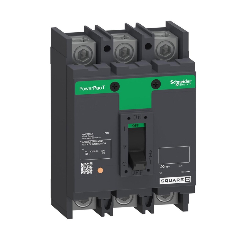 Breaker Molded Case 200A 3P 65kAIC for EZM Tenant Circuit  By Square D QGP32200TM