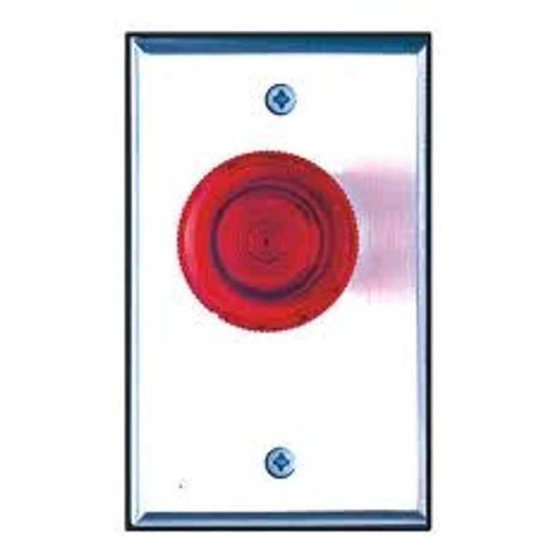Camden CM-3030R Illuminated Mushroom Pushbutton (Maintained) – KAL DOOR HARDWARE