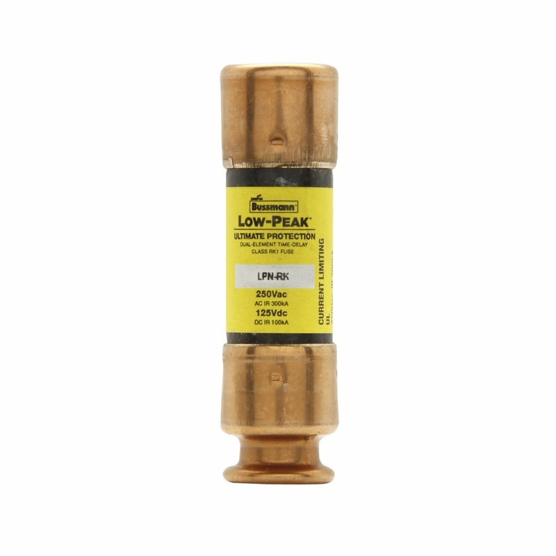 Fuse 1-6/10 Amp Class RK1 Dual Element Time-Delay 250V LOW-PEAK By Eaton/Bussmann Series LPN-RK-1-6/10SP