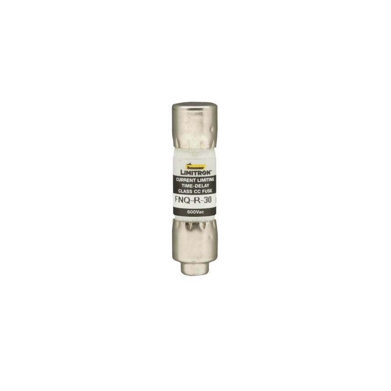Fuse 6/10 Amp Class CC Time-Delay 13/32 x 1-1/2 600V By Eaton/Bussmann Series FNQ-R-6/10
