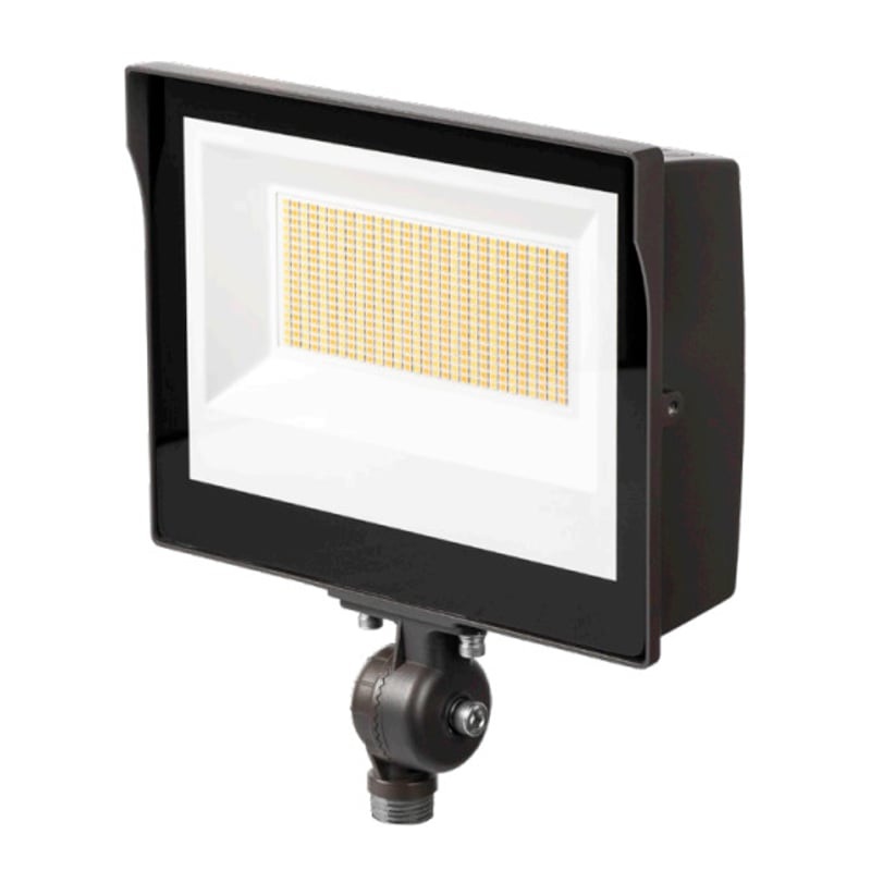 Medium LED Flood Light 30/40/50K Bronze By Atlas Lighting Products SMF5-12L