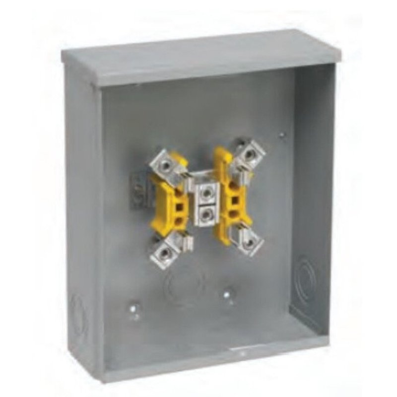 Meter Socket 200A 1P 4 Jaw 600VAC Ring-type without By-Pass By Eaton B-Line U204