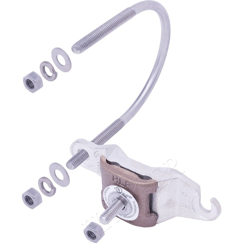 Pipe Ground Clamp 6 AWG – 250 MCM 3-1/2 – 4 ETPB By Harger Lightning & Grounding CPC3.5/4