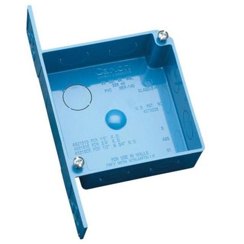 2-3/8 Deep 4 Square ENT Outlet/Switch Box By Carlon A52171E