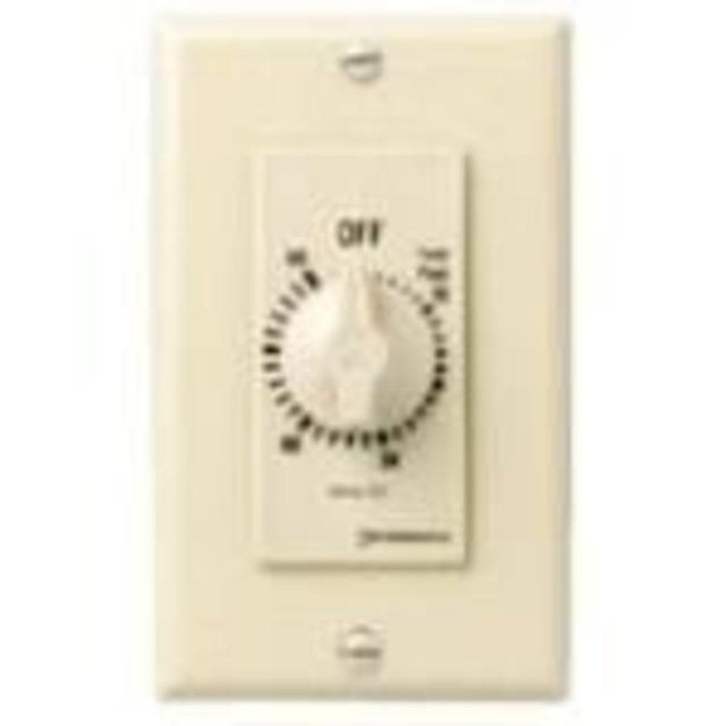 60-Minute Spring Wound SPST Timer Light Almond By Intermatic FD60MAC