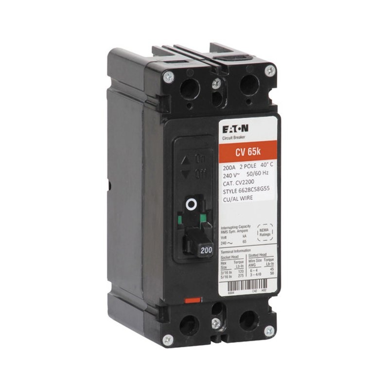 Breaker 150A 2P Tenant Main 42kAIC Type CV By Eaton CVS2150XMM