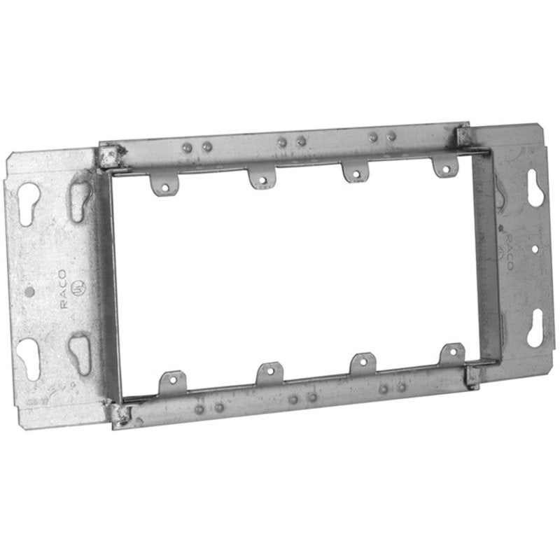 Gang Box Device Cover 4-Gang 3/4 Raised By Hubbell-Raco 823