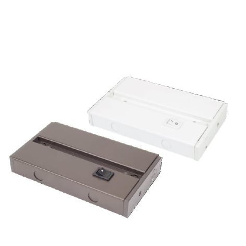 HARDWIRE BOX WITH MALE/FEMALE MOLEX CONNECTIONS E By American Lighting 5LCS-BOX-WH