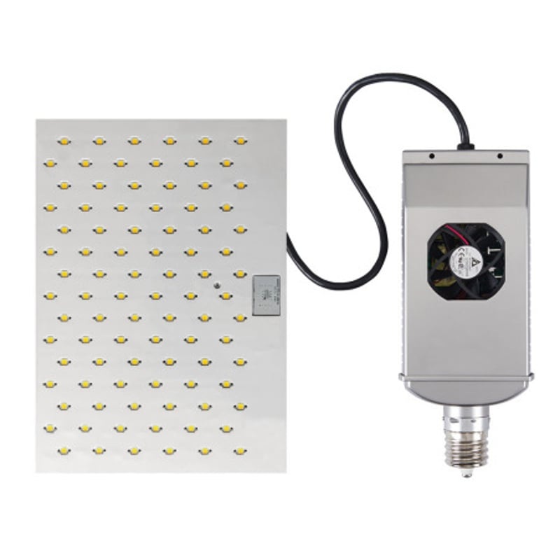 LED Retrofit – ShoeBox/WallPack By Light Efficient Design LED-8091M50D-HV