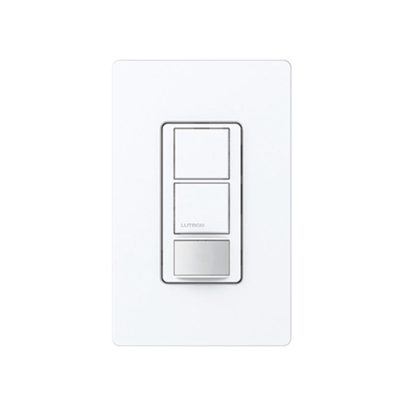 Occupancy Sensor Switch Dimmer PIR White By Lutron MS-OPS6-DDV-WH