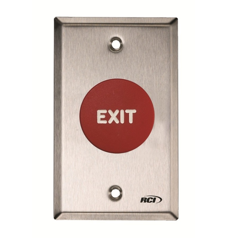 Rutherford Controls RCI 908-MO Momentary Exit Button – KAL DOOR HARDWARE