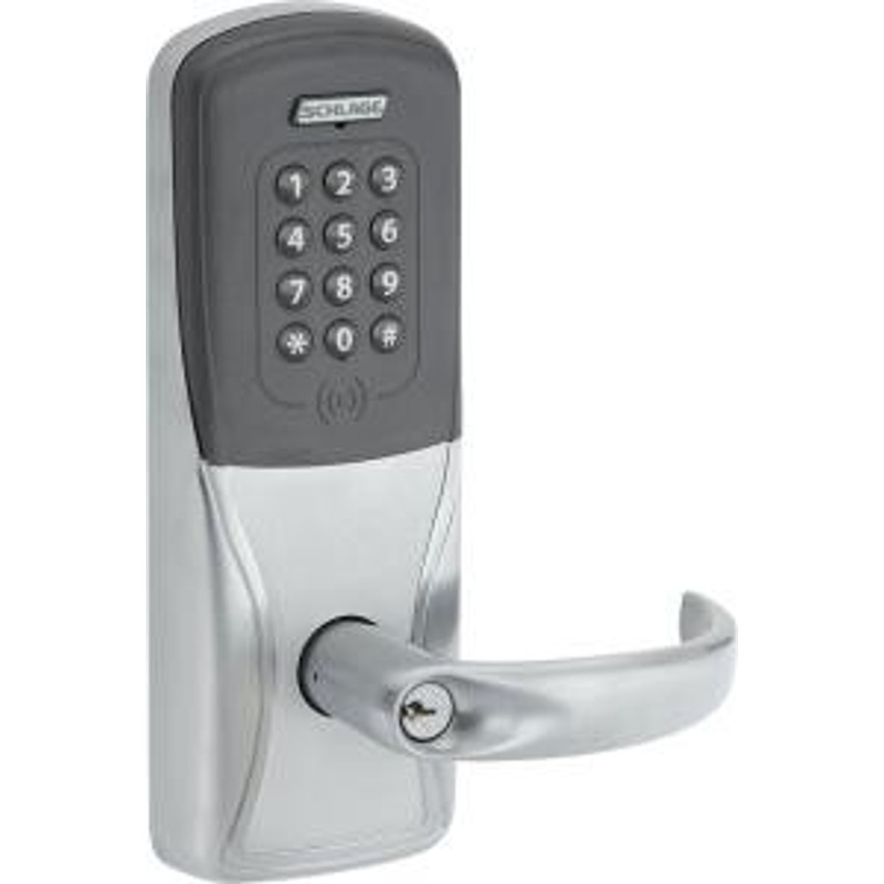 Schlage AD200 Offline Electronic Keypad Lock Privacy Function Cylindrical Latch Model AD200CY40KP (Modular Reader) – KAL DOOR HARDWARE