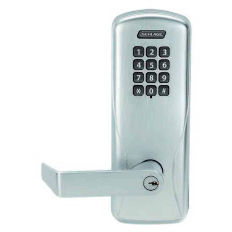 Schlage CO200CY70-KP-RHO-643e-PD Offline Cylindrical Classroom/Storeroom Keypad Electronic Lock w/ Cylinder – KAL DOOR HARDWARE