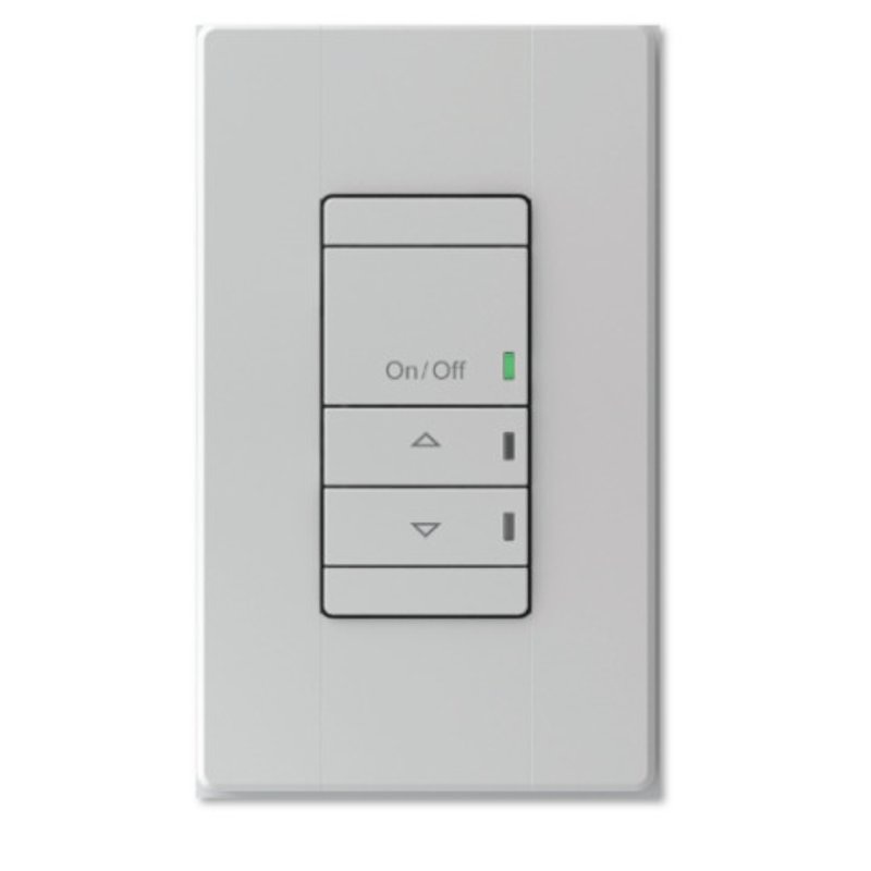 Wallpod Two Channels On/Off + Raise/Lower Control White By Sensor Switch NPODMA2PDXWH