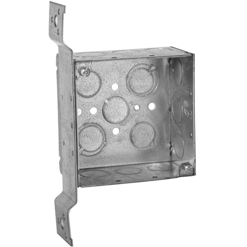 4-11/16 Square Box Welded 2-1/8 Deep Offset Vertical Bracket By Appleton 4SJDEKVB