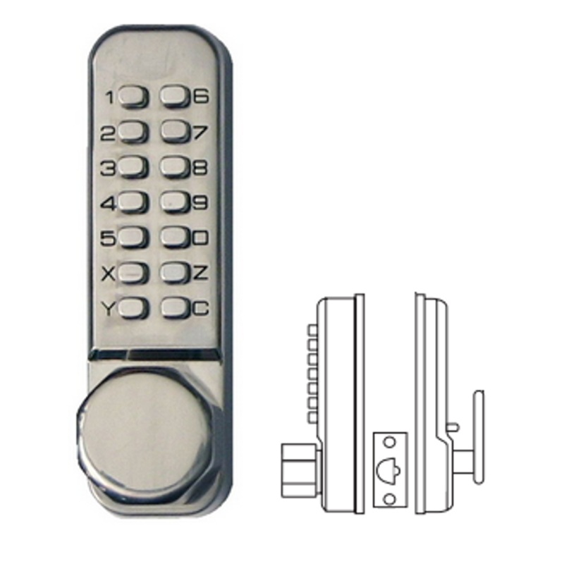 Dormakaba Simplex LD450 Series Mechanical Pushbutton Door Knob Cipher Lock – KAL DOOR HARDWARE