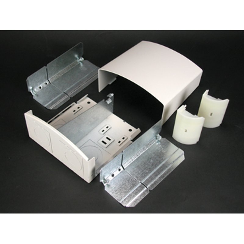Entrance End Fitting DS4000 Series Fog White By Wiremold DS4010A-DV