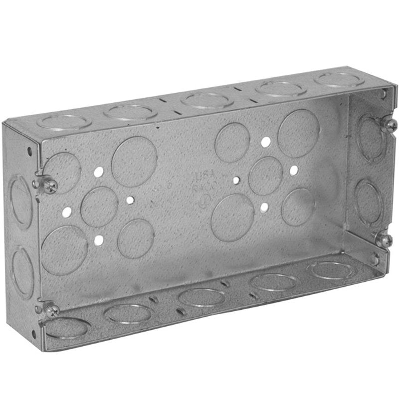 Gang Box 5-Gang Non-Gangable Welded Depth: 1-7/8 Metallic By Appleton 5G5075S