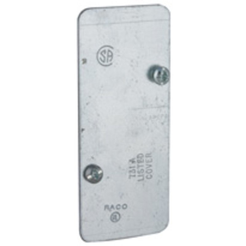 Handy Box Cover Blank Steel By Hubbell-Raco 880
