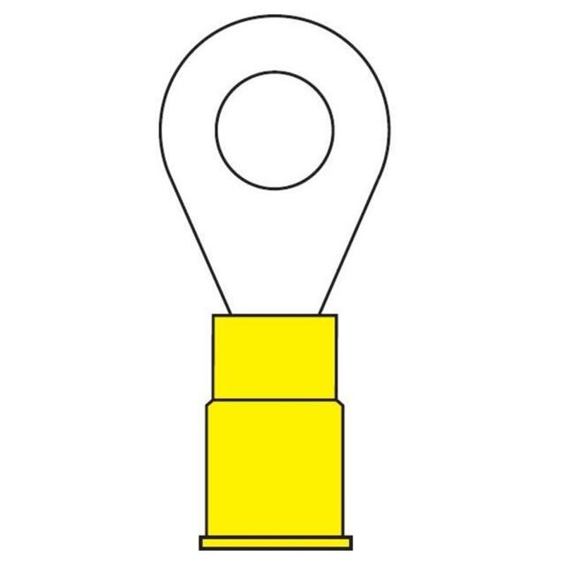 Ring Tongues Nylon-Insulated WR: 12 – 10 Stud Size: 1/4 By 3M MNG10-14R/SX