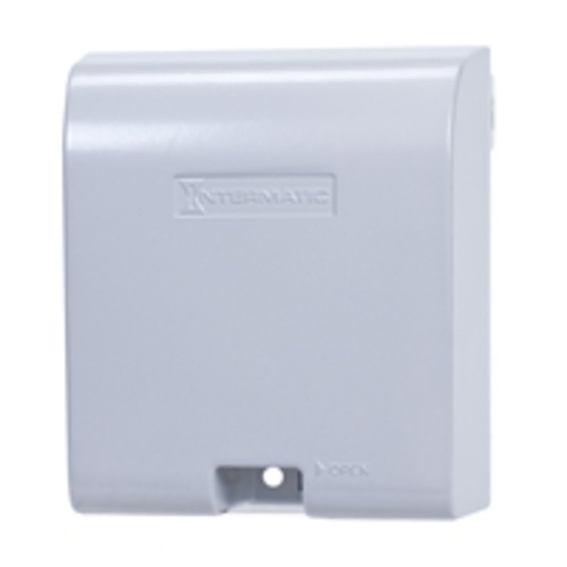 Weatherproof In-Use Cover 2 Gang Multiple Insert Type 4-5/8 Deep Aluminum By Intermatic WP1250MXD