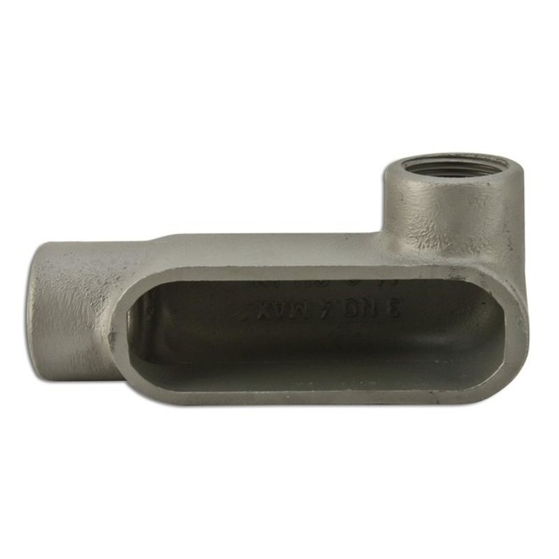 1/2 Type LR E Series Aluminum Conduit Body  By Hubbell-Killark EALR-1