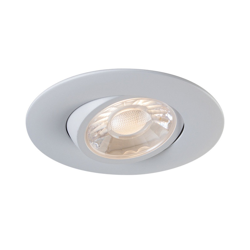 3 7W LED Downlight Gimbal 27K By Liteline RA37G27K90WH