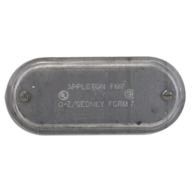 Conduit Body Cover 1-1/2 Form 7 Aluminum By Appleton APP570SA