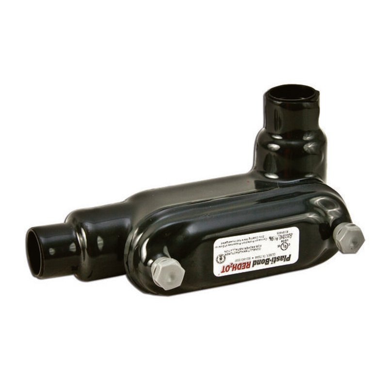 Conduit Body Type: LR FM8 Size: 3/4 PVC Coated Iron By Plasti-Bond PRHLR28