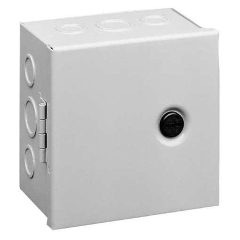 Enclosure Nema 1 Hinge Cover Steel 8 x 6 x 4 KO By nVent Hoffman AHE8X6X4