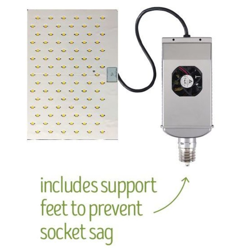 LED Retrofit – ShoeBox/WallPack By Light Efficient Design LED-8091M50D