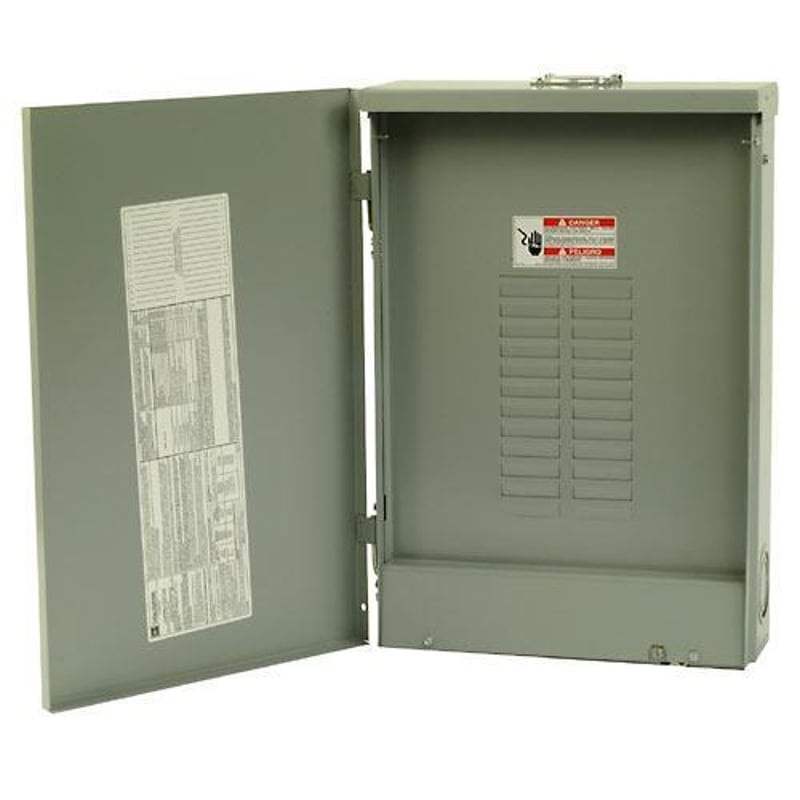 Load center Main Lug 125A 120/208/240VAC 3P 24/24 NEMA 3R By Eaton CH24L3125R