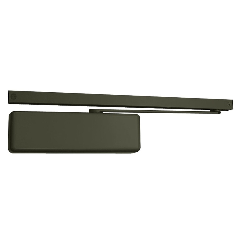 Track Arm Door Closer Aluminum Painted