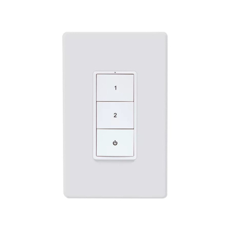 WaveLinx LITE Wallstation 3 Button White By Cooper Lighting Solutions WWL3-W